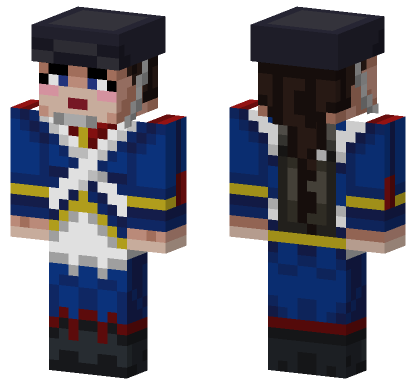 Imperial French Soldier 2 Minecraft Bedrock skin