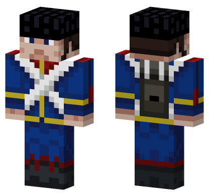 Imperial French Soldier Minecraft Bedrock skin