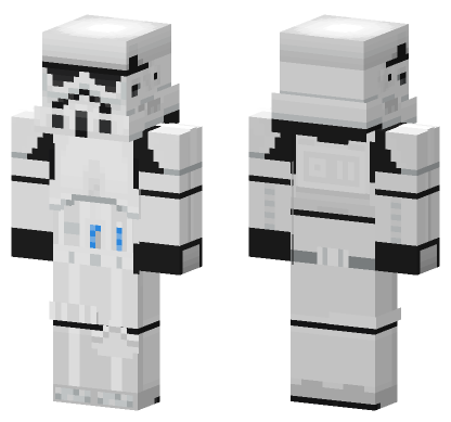 Imperial Stormtrooper Minecraft Bedrock skin