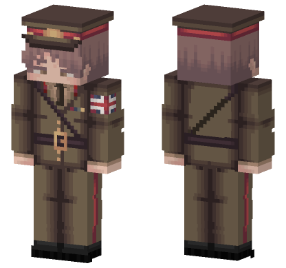 Imperial Tommie Minecraft Bedrock skin