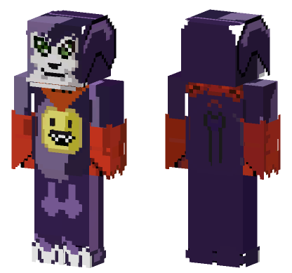 Impmon Digimon Tamers Minecraft Bedrock skin