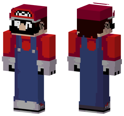 Inferno Plumber Minecraft Bedrock skin