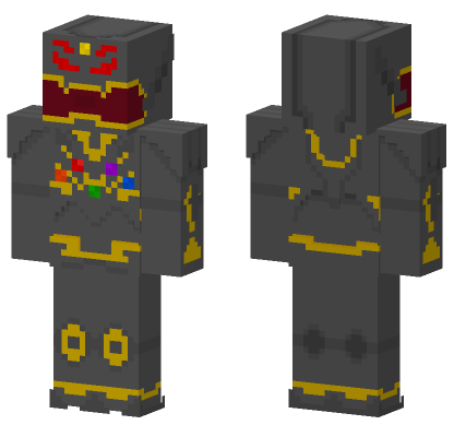 Infinity Ultron Armor Minecraft Bedrock skin