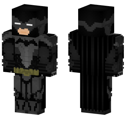 Injustice Batman Minecraft Bedrock skin
