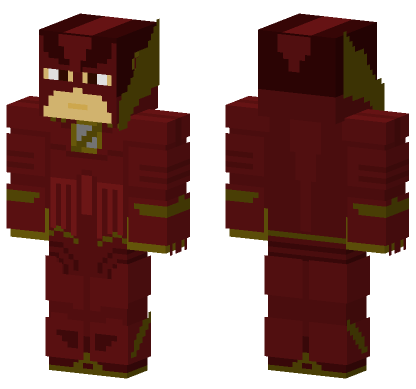 Injustice Flash Regime Minecraft Bedrock skin