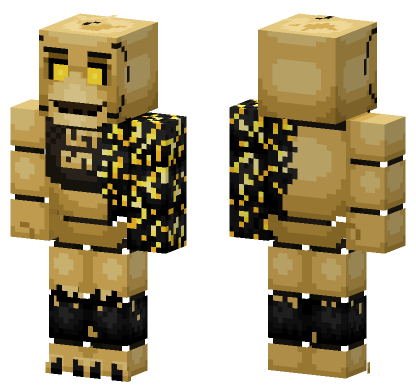 Ink Chica Minecraft Bedrock skin