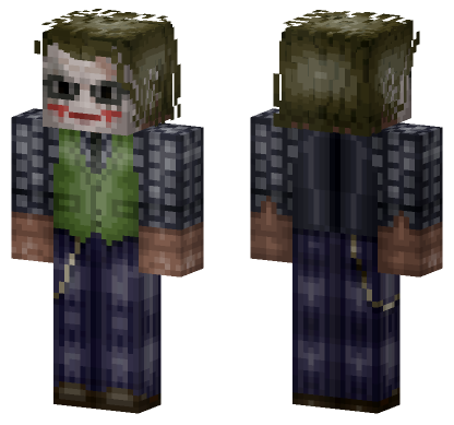 Interrogation Room Joker Minecraft Bedrock skin