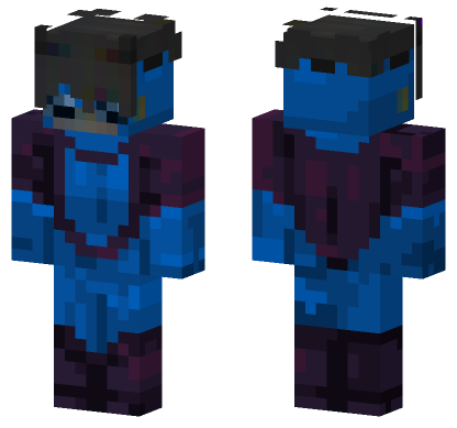 Invincible NK New Suit Minecraft Bedrock skin