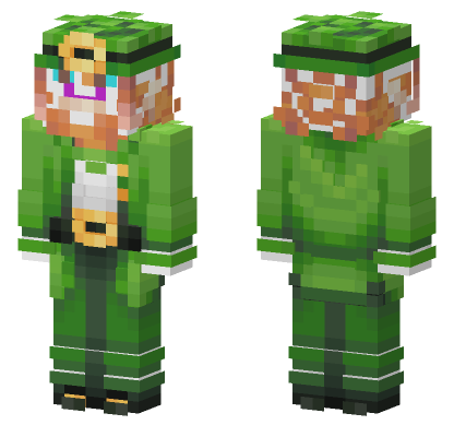 Irish Leprechaun Minecraft Bedrock skin