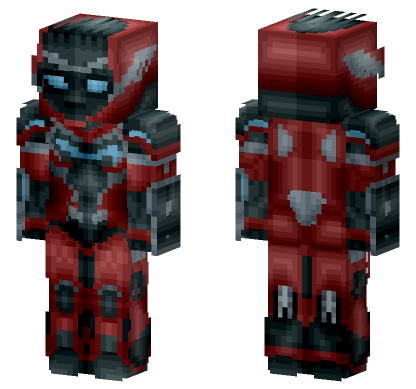 Ironheart Black Panther Minecraft Bedrock skin