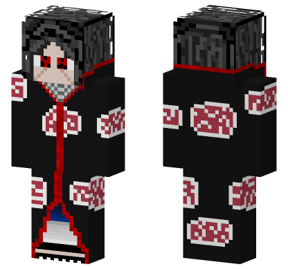 Itachi Uchiha Skin Minecraft Bedrock skin