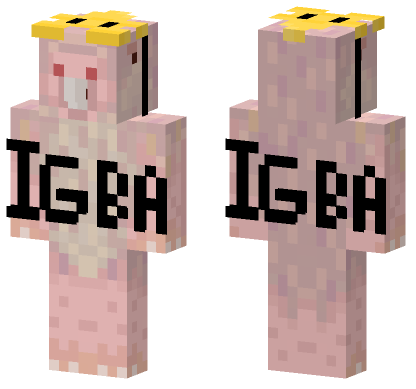 Itzrealme Pink Cat Minecraft Bedrock skin