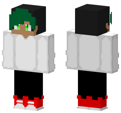 Izuku Midoriya My Hero Academia Minecraft Bedrock skin