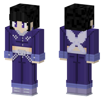 Izzy The Indigo Fairy Minecraft Bedrock skin