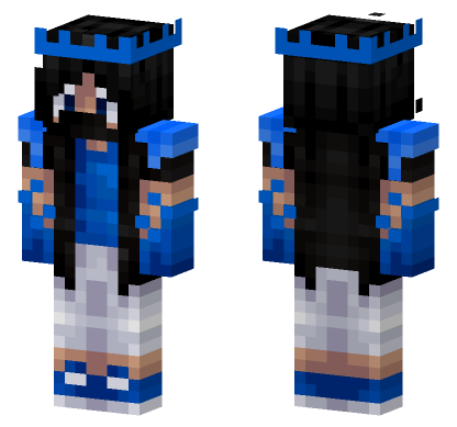 Jack Blue Outfit Minecraft Bedrock skin