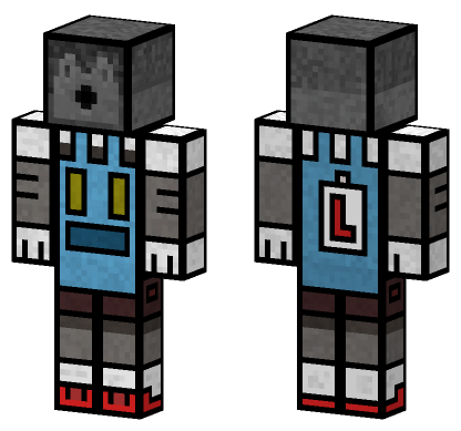 Jane The Robot Minecraft Bedrock skin