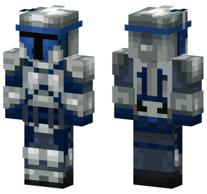 Jango Fett Minecraft Bedrock skin