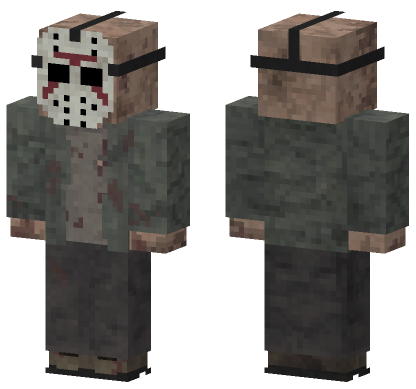 Jason Voorhees DBD Minecraft Bedrock skin