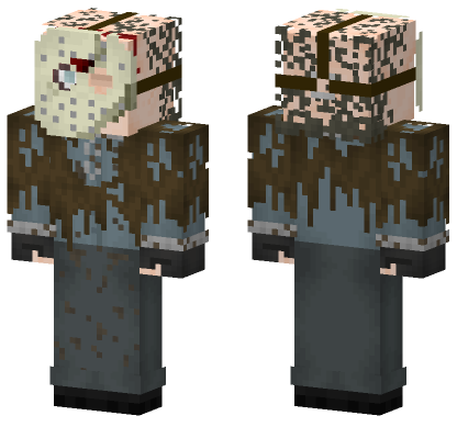 Jason Voorhees Skin Minecraft Bedrock skin
