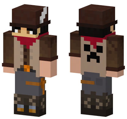 Jasper The Creeper Minecraft Bedrock skin