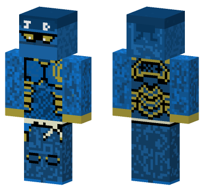 Jay Ninjago Minecraft Bedrock skin