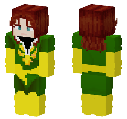 Jean Grey Phoenix Minecraft Bedrock skin