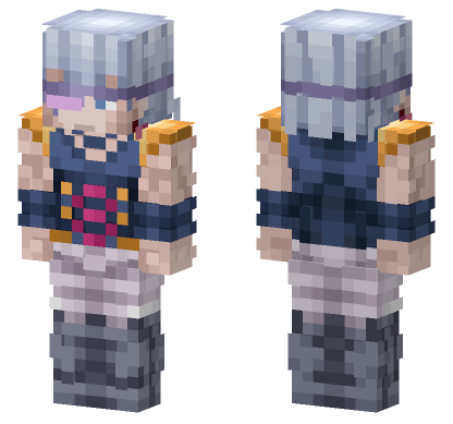 Jean Pierre Polnareff Part 5 Minecraft Bedrock skin