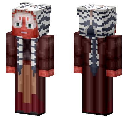 Jedi Master Shaak Ti Minecraft Bedrock skin