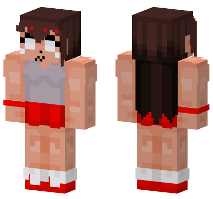 Jenna After Transform Minecraft Bedrock skin