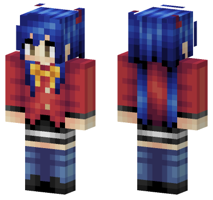 Jenny Addon Skin Minecraft Bedrock skin