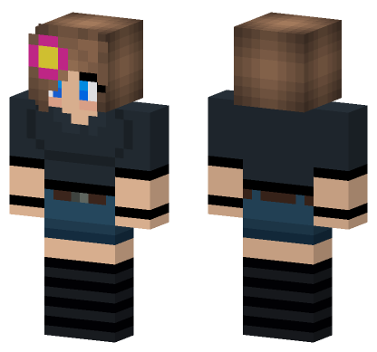 Jenny Addon Skin Minecraft Bedrock skin