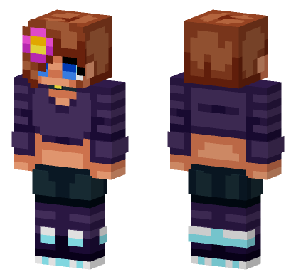 Jenny Belle HD Bedrock Skin Minecraft Bedrock skin