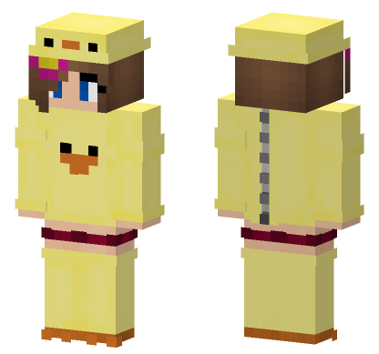Jenny Belle HD Skin Minecraft Bedrock skin