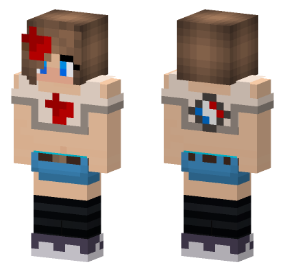 Jenny Belle HD Skin Minecraft Bedrock skin