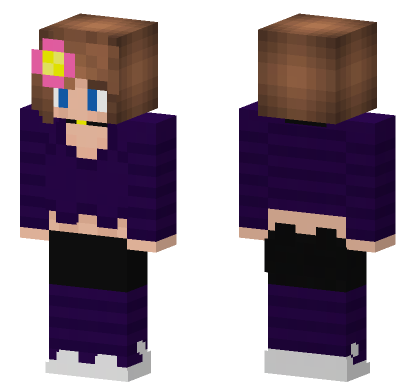 Jenny Belle HD Skin Minecraft Bedrock skin