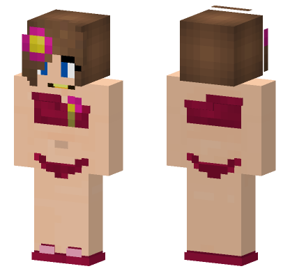Jenny Belle – Jenny Mod Skin Minecraft Bedrock skin
