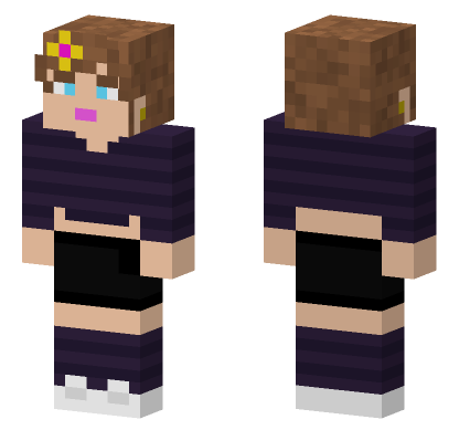 Jenny Belle – Jenny Mod Skin Minecraft Bedrock skin