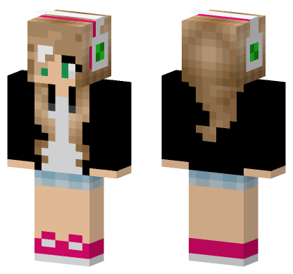 Jenny Character Skin Minecraft Bedrock skin