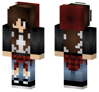 Jenny Girl Skin Minecraft Bedrock skin