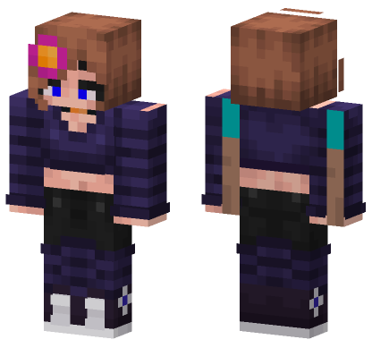 Jenny Girl Skin Minecraft Bedrock skin