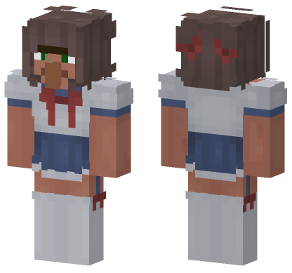 Jenny Girl Skin Minecraft Bedrock skin
