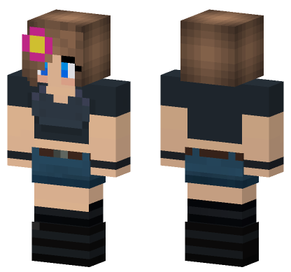 Jenny Girl Skin Minecraft Bedrock skin