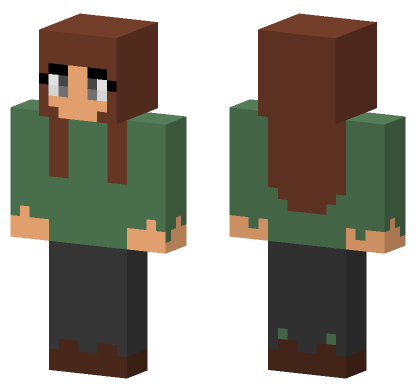 Jenny Girl Skin Minecraft Bedrock skin