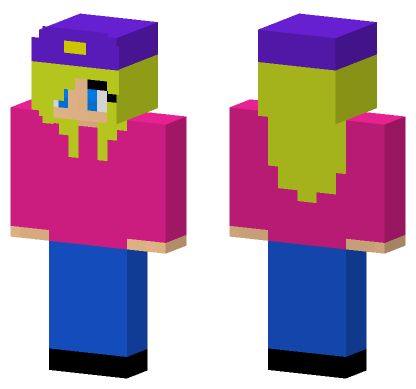 Jenny HD Skin Minecraft Bedrock skin