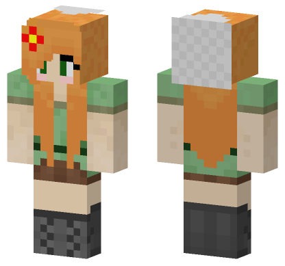 Jenny HD Skin Minecraft Bedrock skin