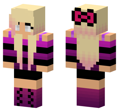 Jenny HD Skin Minecraft Bedrock skin