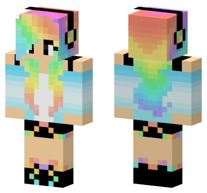 Jenny HD Skin Minecraft Bedrock skin