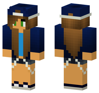 Jenny HD Skin Minecraft Bedrock skin