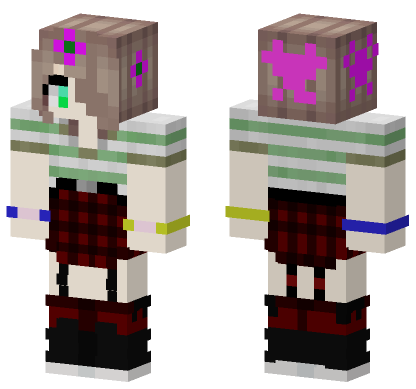Jenny HD Skin Minecraft Bedrock skin