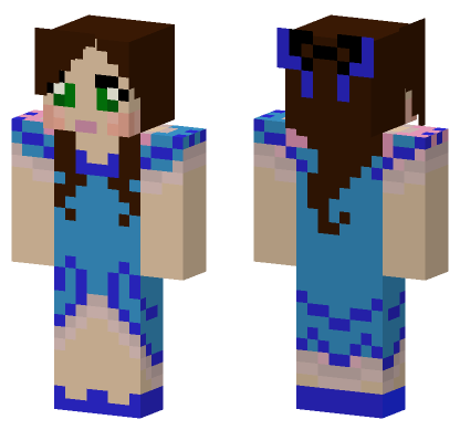 Jenny Mod HD Skin Minecraft Bedrock skin